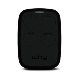 Why Evo NOA universal remote control (replacement remote), Licorice Black