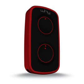 Why Evo Mini universal remote control (replacement remote), Vulcan Red