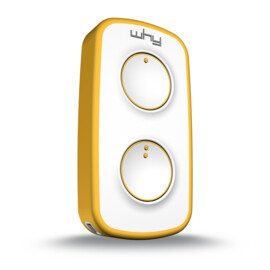 Why Evo Mini universal remote control (replacement remote), Pure Yellow